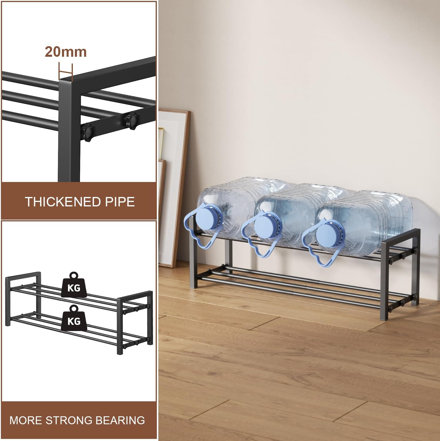 Thumbnail 6 de HDDTTZ Expandable Shoe Rack, 2-Tier