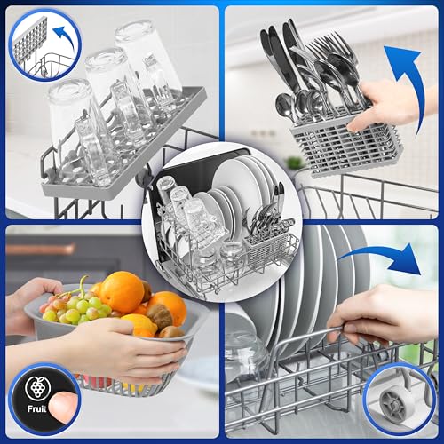 Thumbnail 3 de Duronic DW5 BK – Lave-vaisselle posable 950W (version noir) – Compact et efficace pour petites cuisines