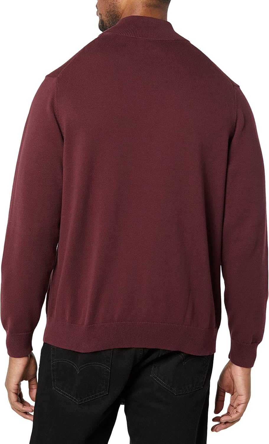 Thumbnail 3 de Amazon Essentials Herren Pullover mit Viertelreißverschluss aus 100% Baumwolle – zuverlässiges Basic-Layering