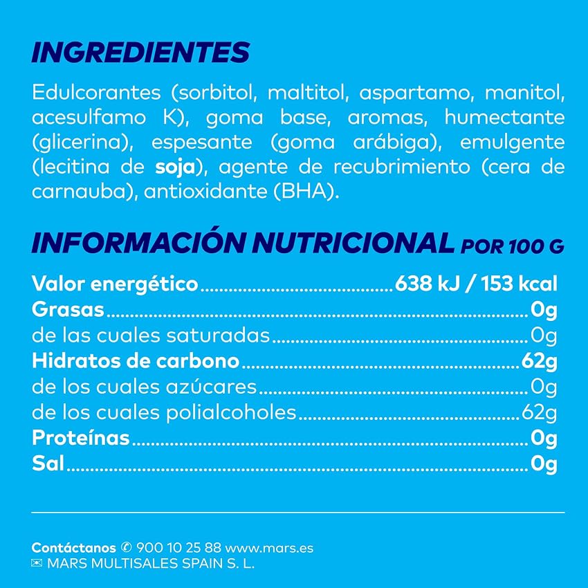 Detalle 2 de Orbit Chicles Sin Azúcar Menta 🍃 - Frescura Intensa en Gragea