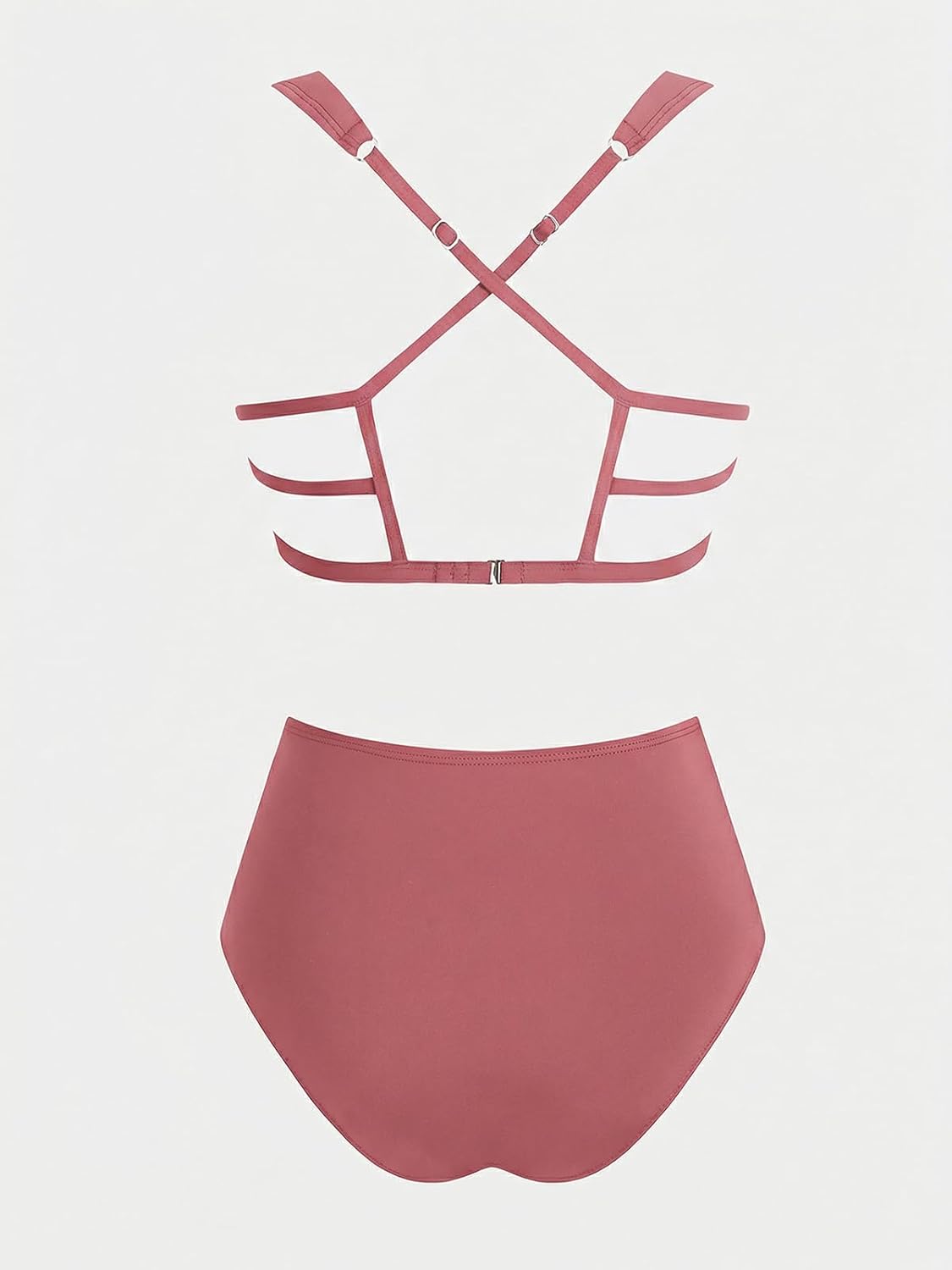 Thumbnail 6 de CUPSHE Bikini due pezzi vita alta scollo a V