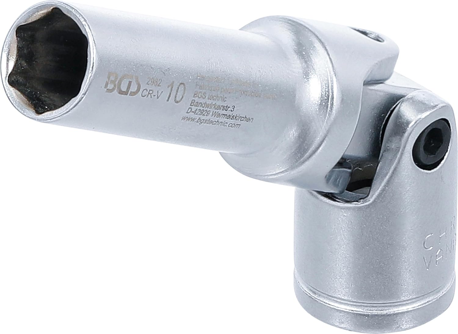 Detalle de BGS 2982 – Douille articulée de bougie hexagonales 10 mm (3/8")
