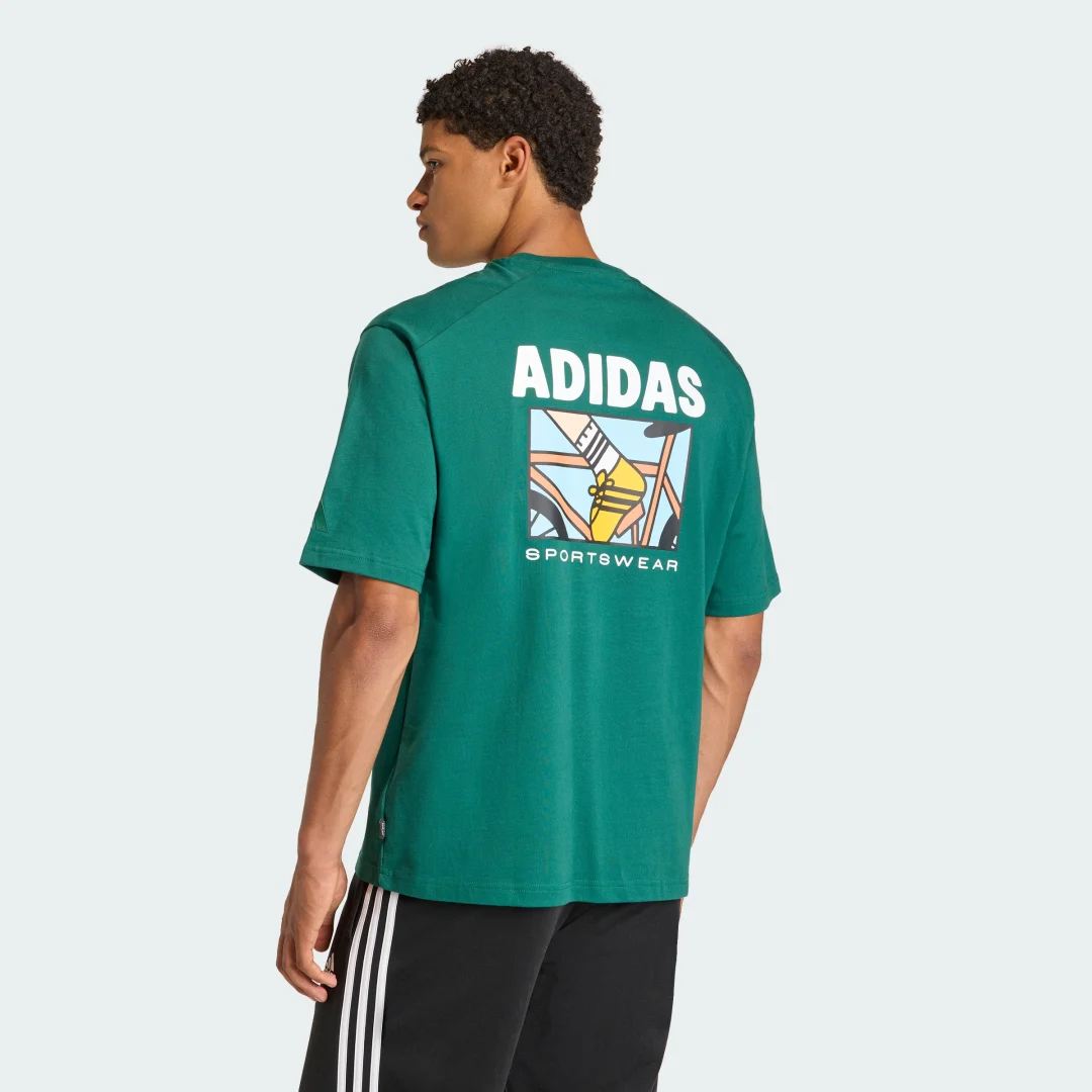 Detalle 2 de ANIMAL POP BIKE GRAPHIC T-SHIRT de Adidas