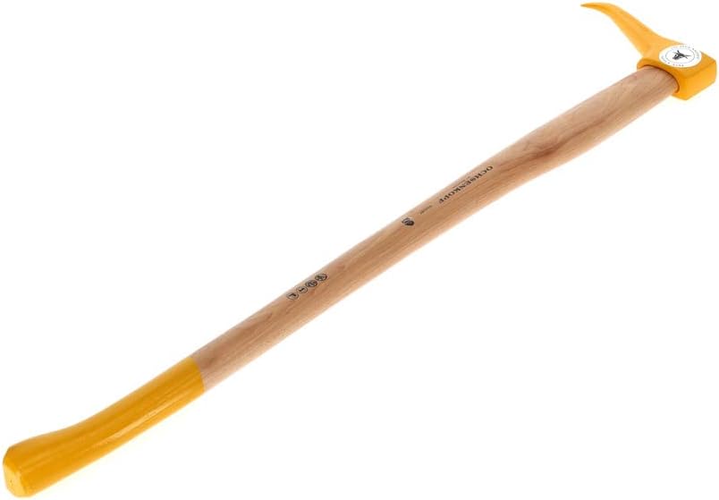 Detalle de Ochsenkopf ręczna sappie do drewna, trzonek hikorowy 80 cm, żółta