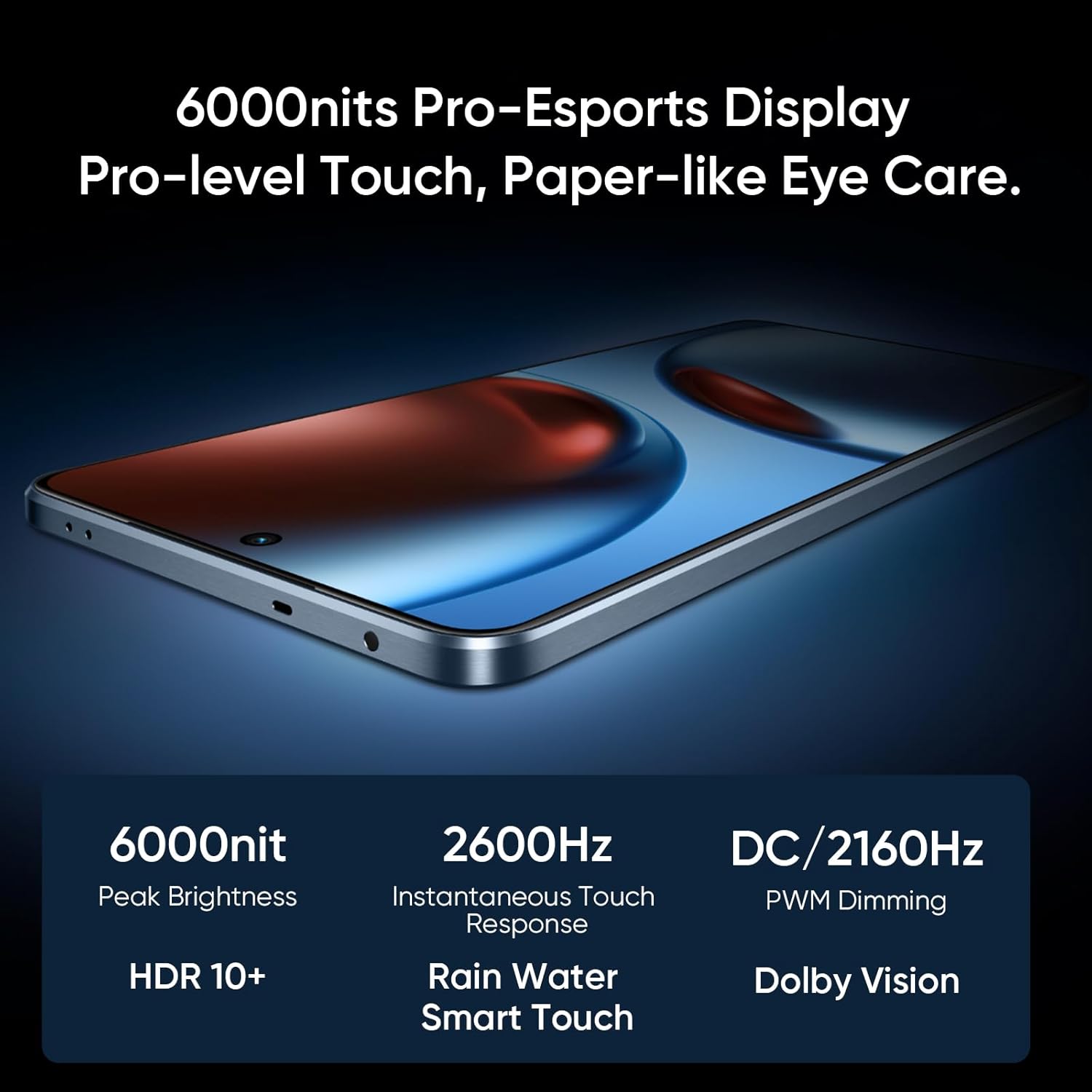 Thumbnail 6 de realme GT 7T 5G — Smartphone 12+256GB avec caméra 50 MP IMX896, Dimensity 8400-MAX et batterie 7000 mAh
