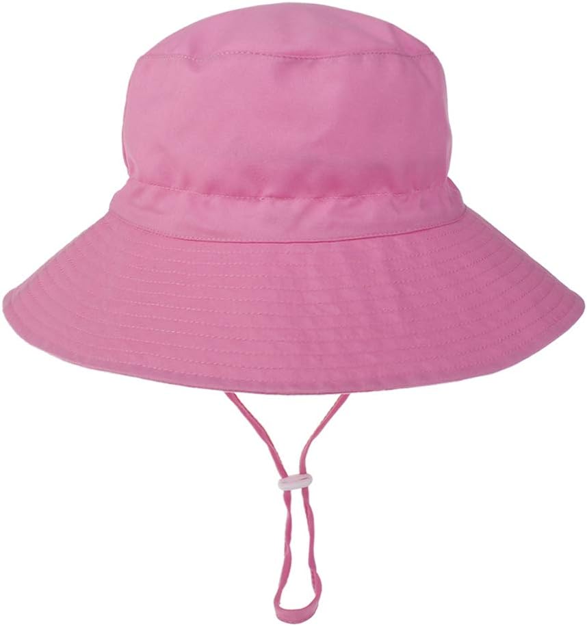 Thumbnail 5 de DRESHOW Baby-Sonnenhut mit UV-Schutz UPF 50+ und verstellbarem Kinnriemen (Fischerhut/Strandhut)