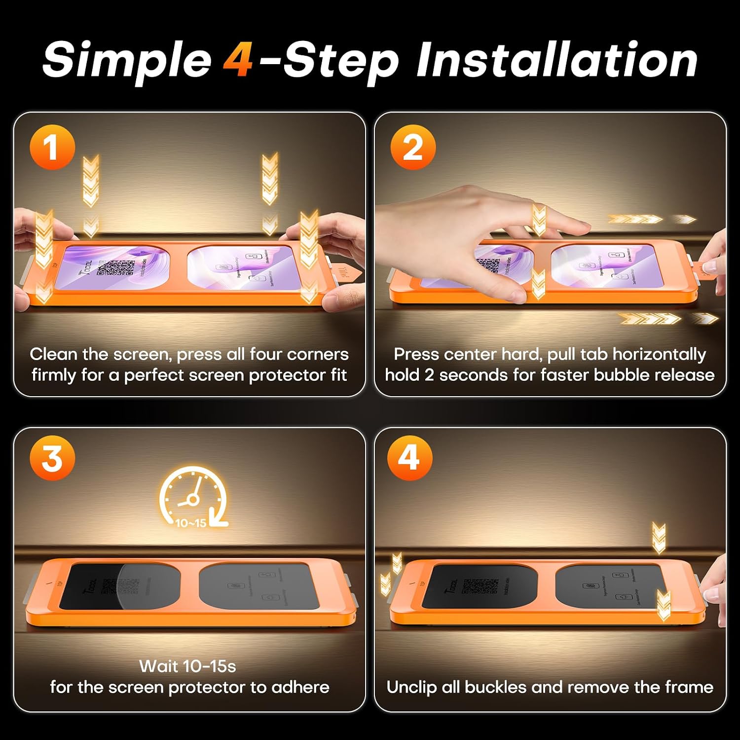 Thumbnail 6 de TOCOL Galaxy S26 Screen Protector 2 Pack