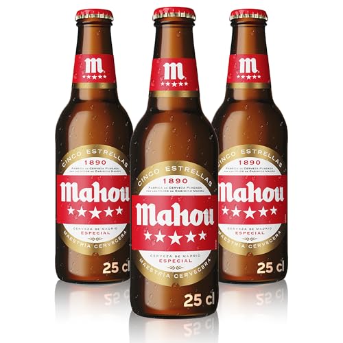 Thumbnail 1 de Mahou Cinco Estrellas Pack de 24 botellas (25 cl) 5,5% vol