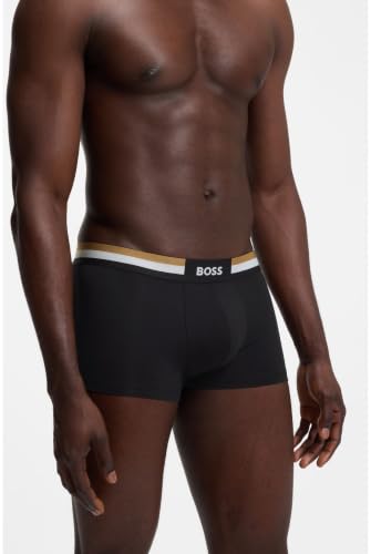 Thumbnail 3 de Lot de Trois Boxers Courts en Coton Mélangé – BOSS