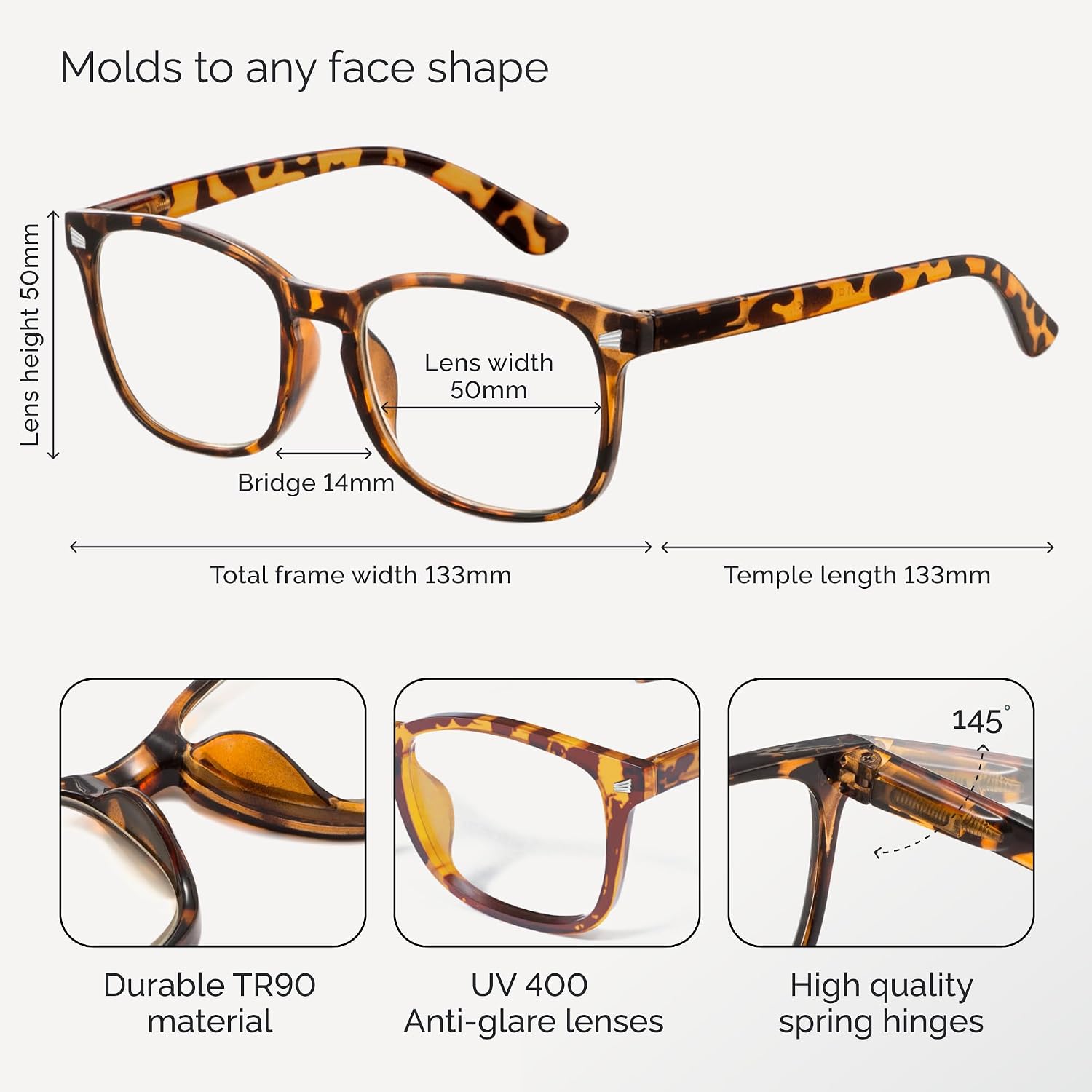 Detalle de CCVOO Reading Glasses