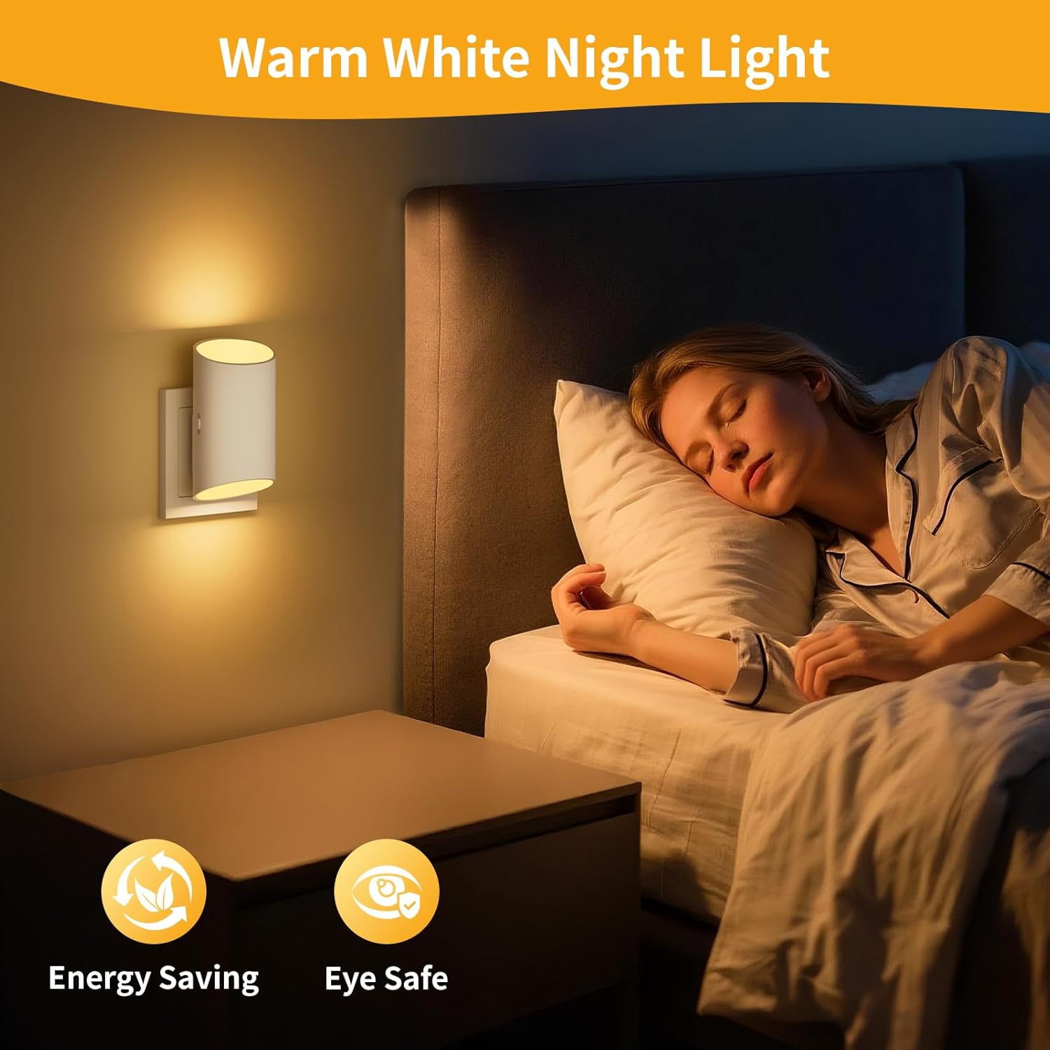 Thumbnail 6 de Night Light Plug in Wall 100LM 2 Pack