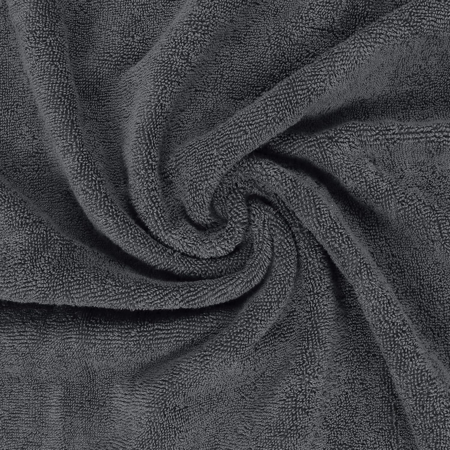 Thumbnail 2 de Utopia Towels 8-teiliges Handtücher-Set aus Baumwolle – Grau