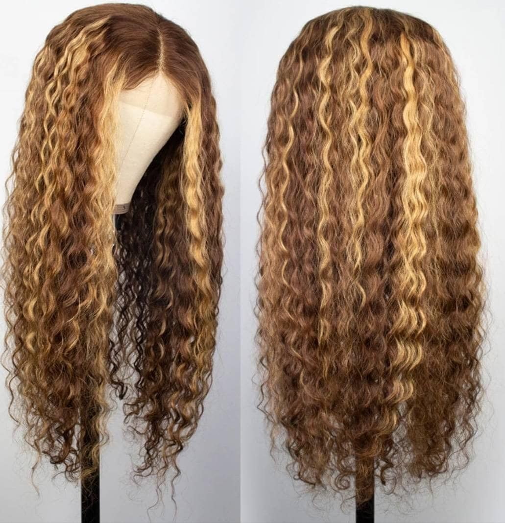 Thumbnail 4 de Chesma 24inch Highlight Ombre Lace Front Wig