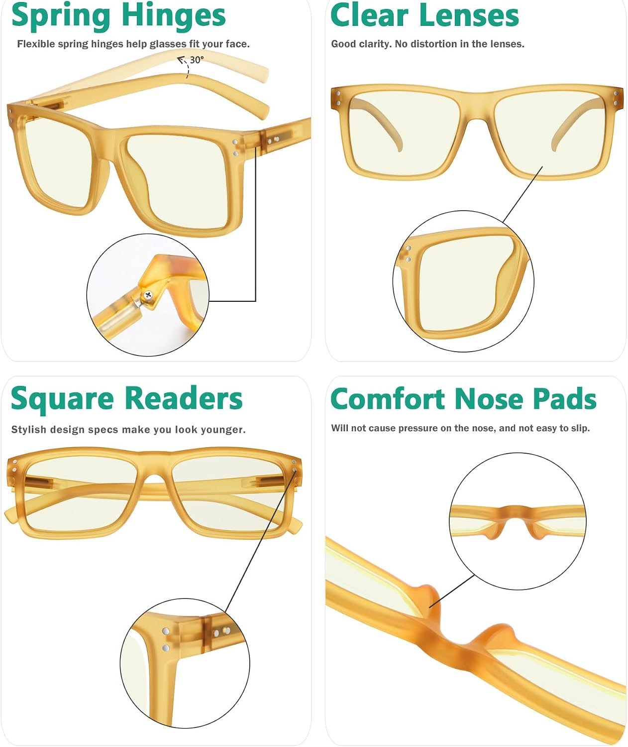 Detalle de Eyekepper Reading Glasses Oversized