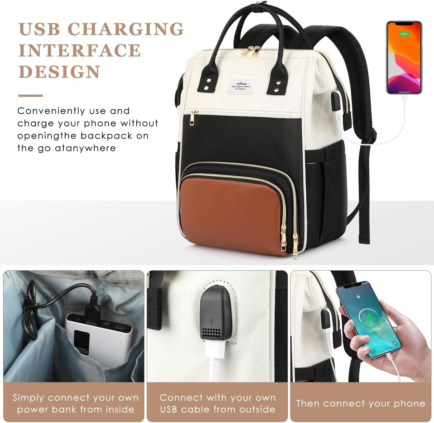 Thumbnail 4 de ETRONIK lunch backpack in Oxford cloth