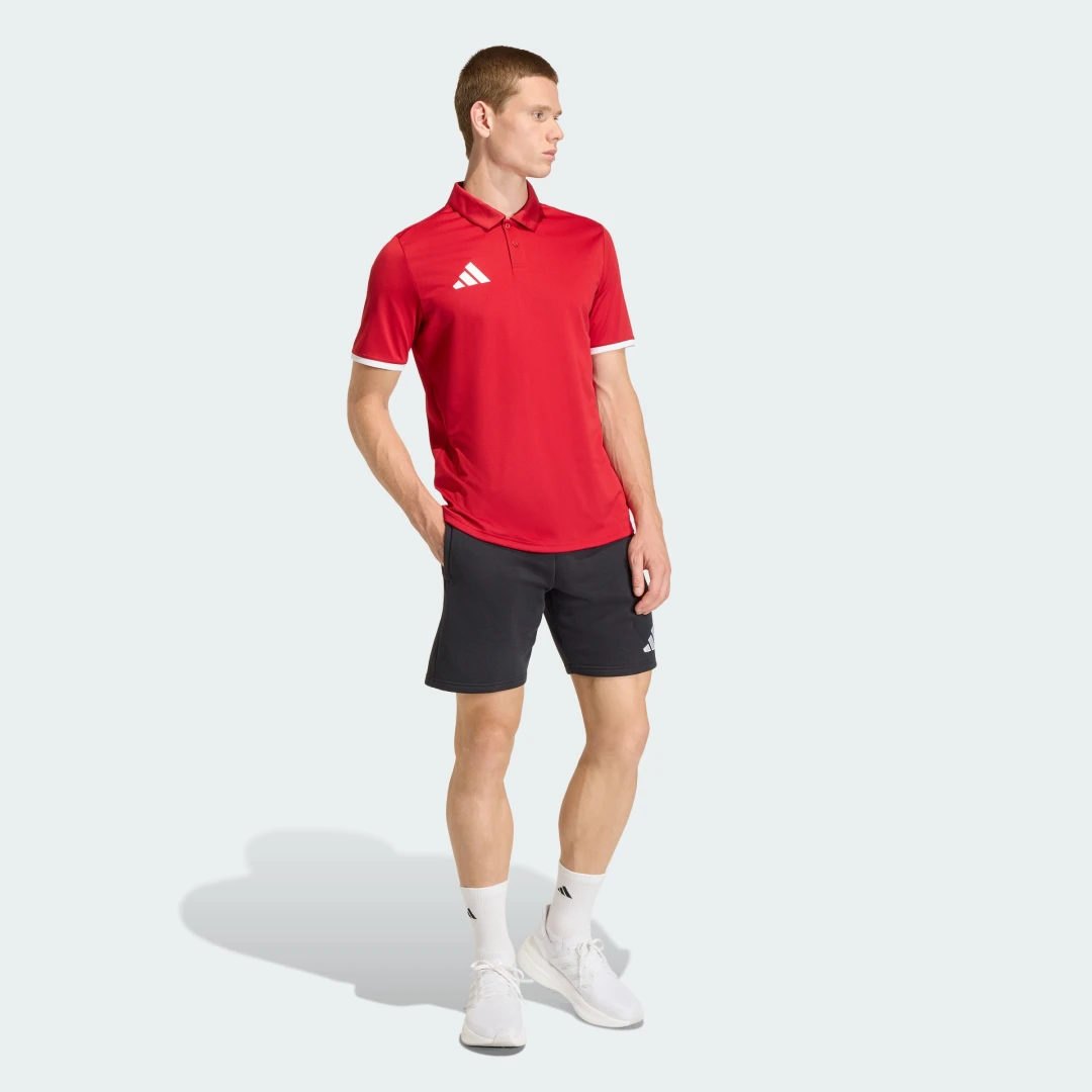 Detalle de Adidas Polo Entrada26 rojo