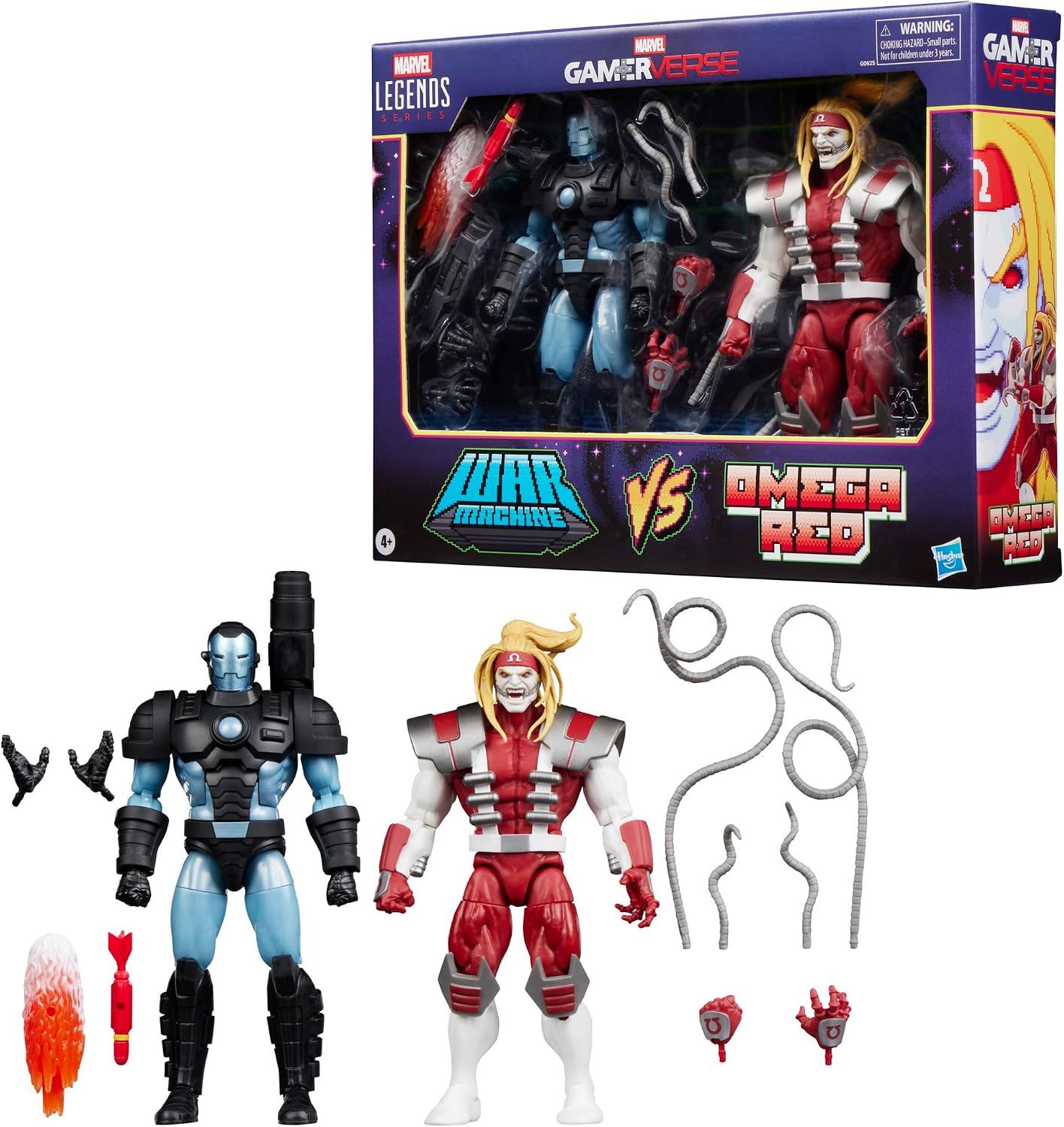 Detalle de Marvel Legends Gamerverse War Machine x2 15 cm