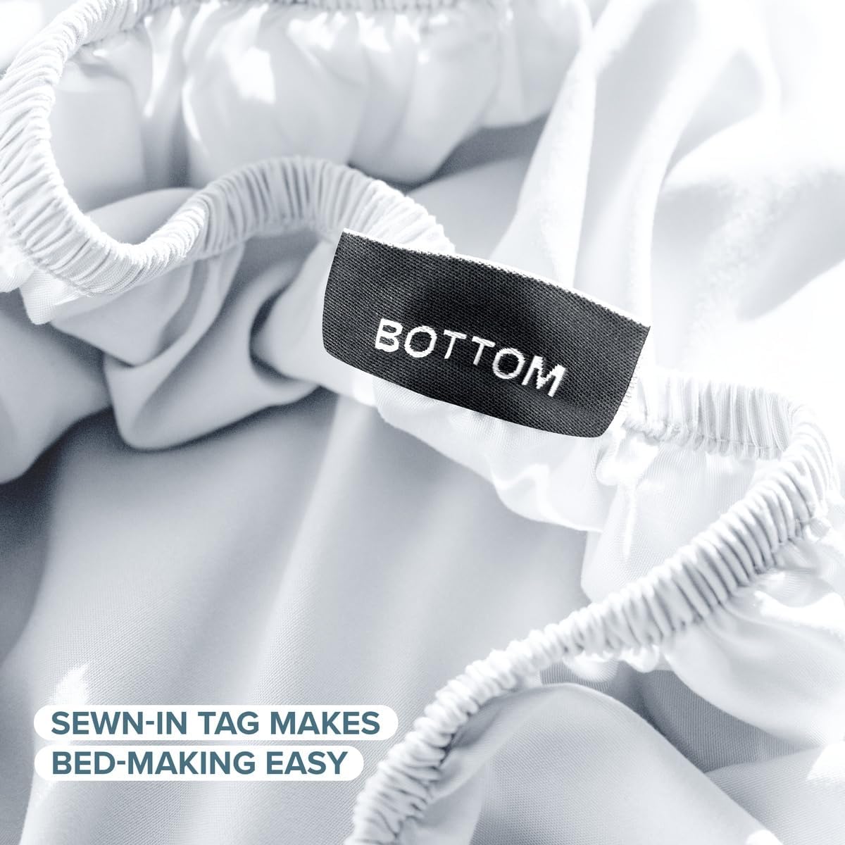 Thumbnail 3 de Bare Home Twin XL Sheet Set: 1800 Ultra-Soft Microfiber, Deep Pockets, 3-Piece Comfort