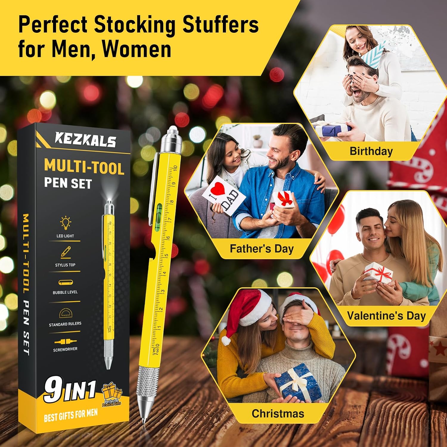 Thumbnail 1 de KEZKALS Multitool Pen 9-in-1