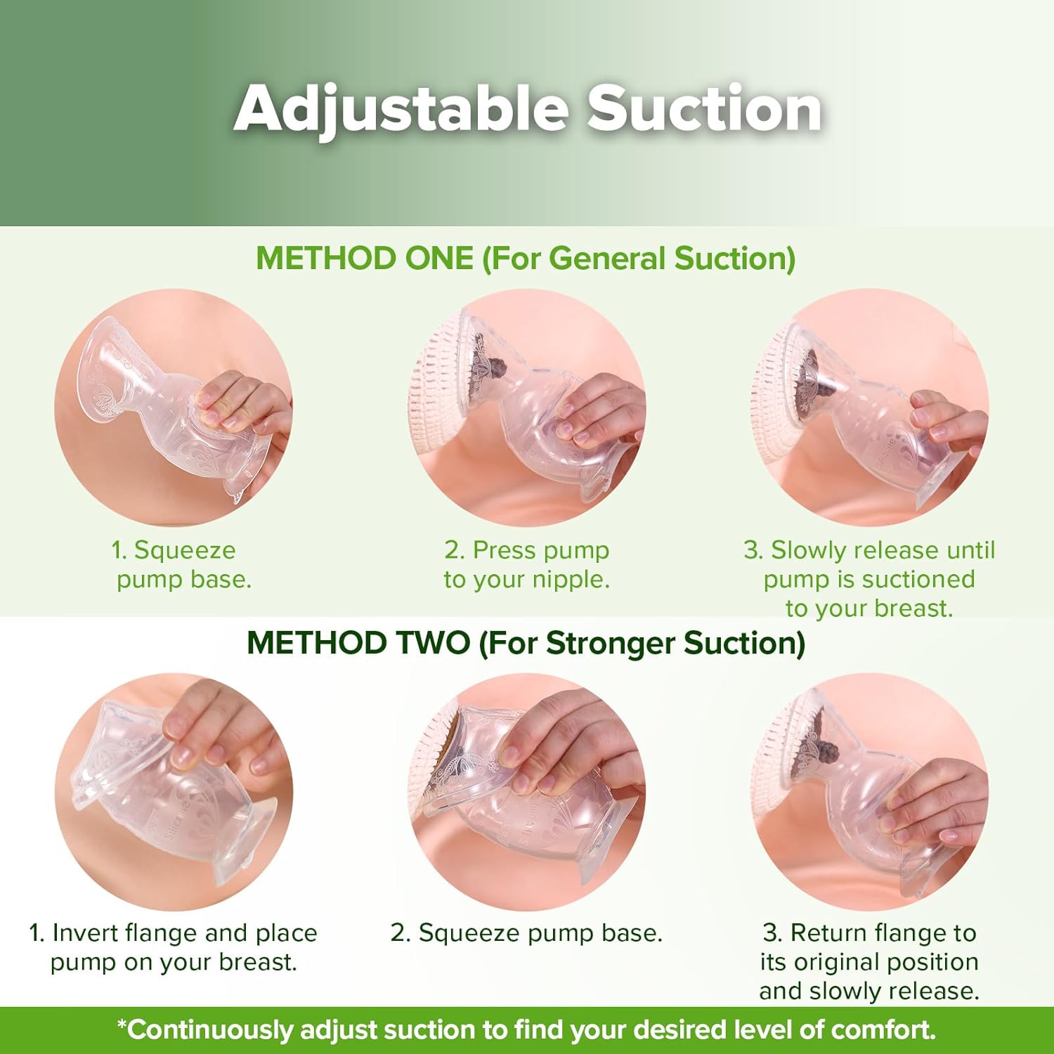 Thumbnail 2 de haakaa Tire-lait manuel avec collecteur et base de succion, 5oz/150ml