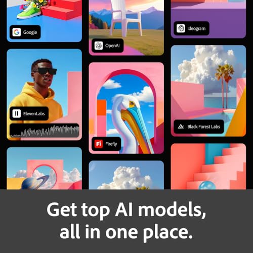 Detalle 2 de Adobe Firefly Standard incl. AI Video Generation — 12-Month Subscription (2000 AI Credits)