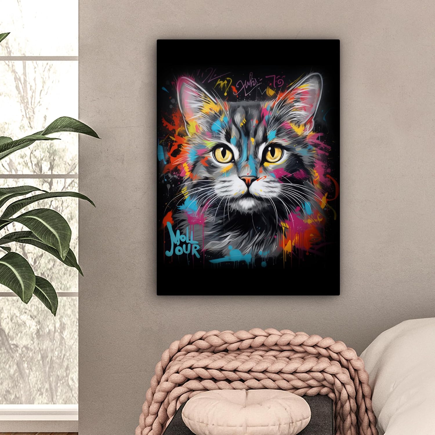 Thumbnail 1 de MuchoWow Impression sur Toile 50x70 cm
