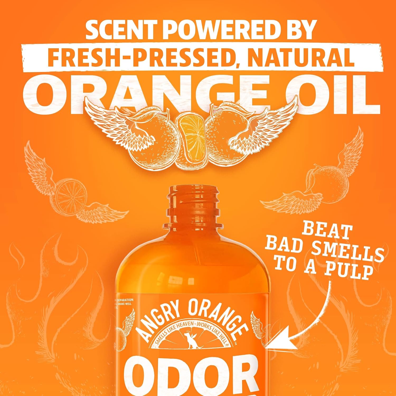 Thumbnail 5 de Angry Orange hres43vdvs Pet Odor Eliminator Concentrate, 8 Ounce