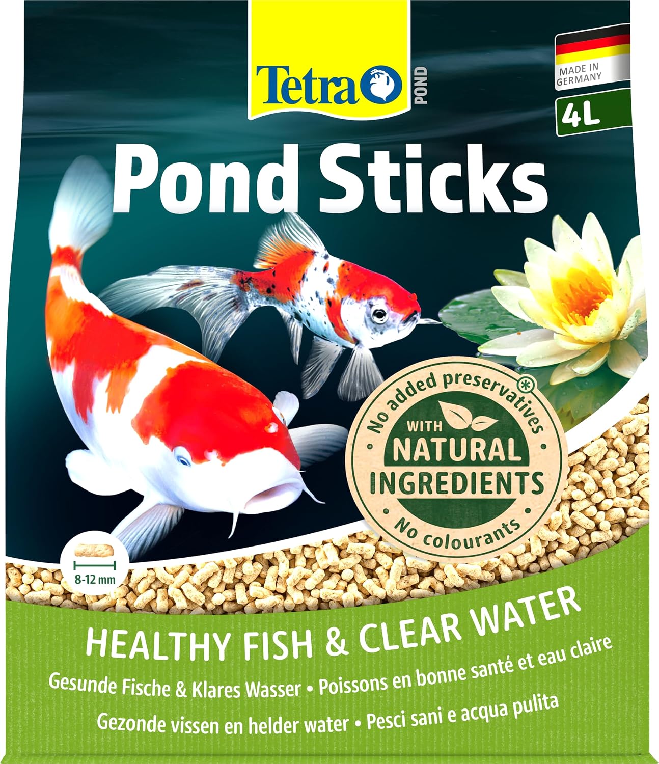Tetra Pond Sticks – Mangime completo per pesci di stagno (4 L)