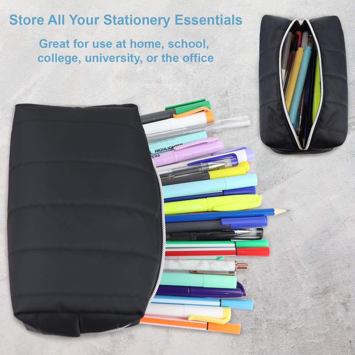 Thumbnail 4 de Fashion Stationery Pencil Case 20 x 10 x 10 cm