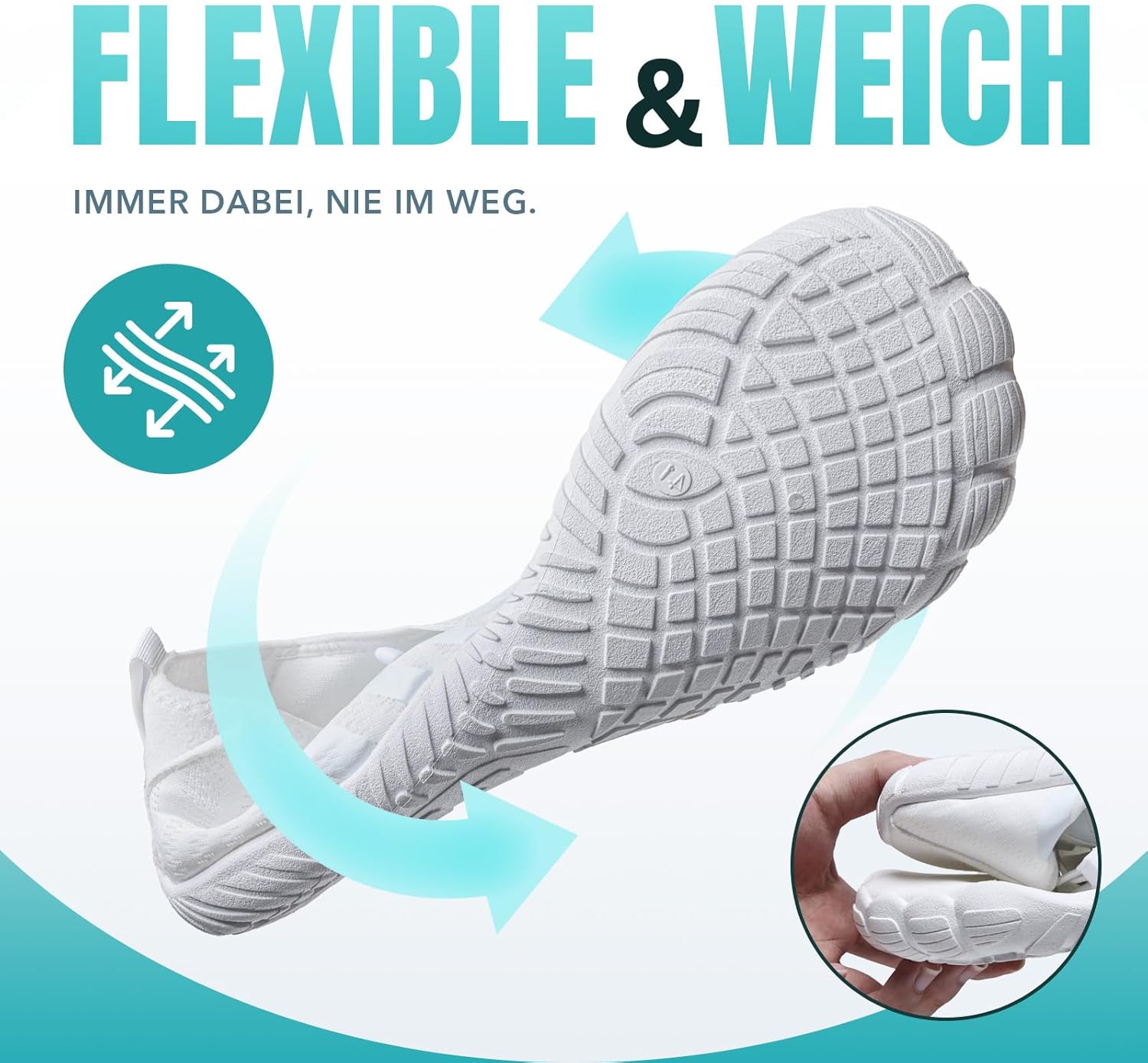 Thumbnail 4 de Torotto Barfußschuhe Fitnessschuhe für Herren & Damen – atmungsaktiv, schnell trocknend, Zero-Drop