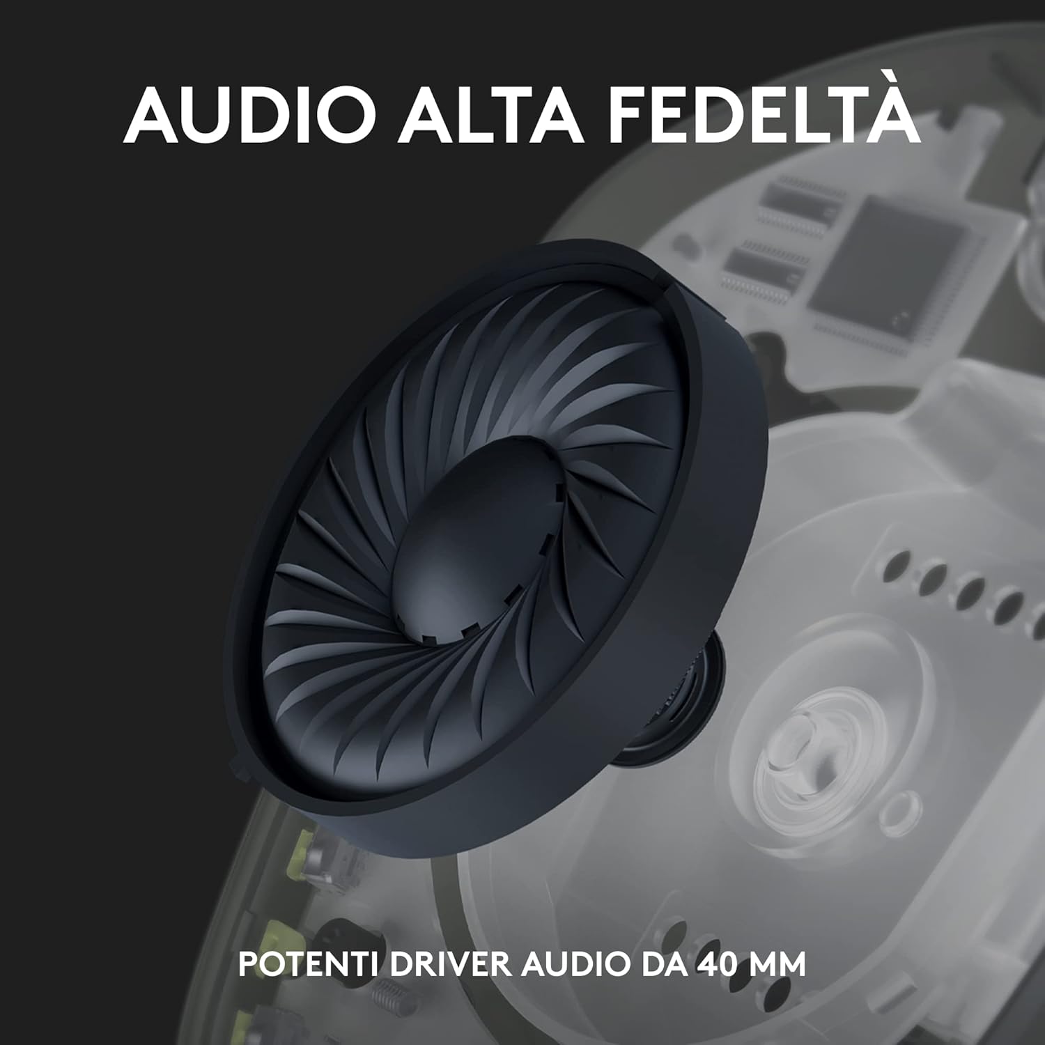 Thumbnail 3 de Logitech G G435 cuffie gaming wireless 18 ore