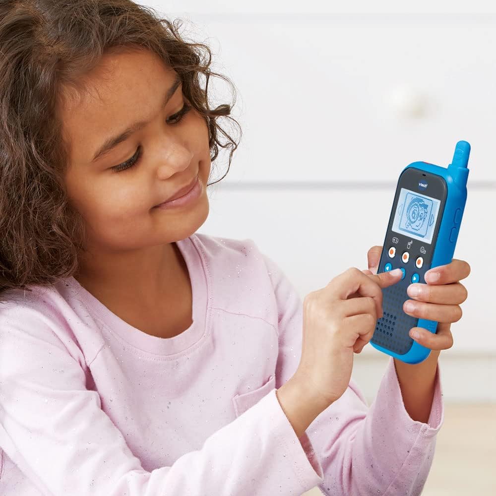 Thumbnail 5 de VTech Kidi Talkie bleu – Talkie-walkie enfants 6 en 1 avec écran (version FR)