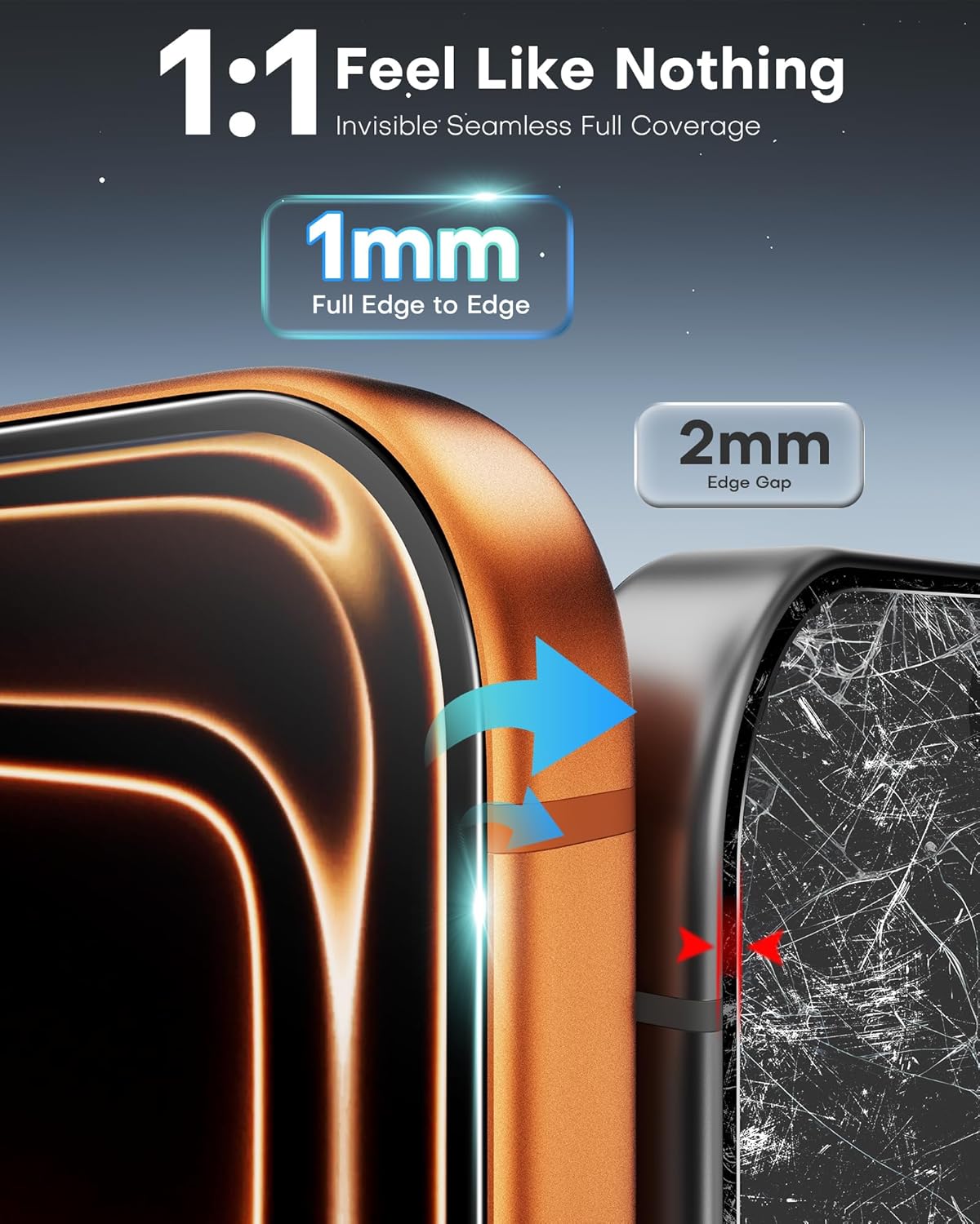Thumbnail 5 de OMOTON Privacy Screen Protector 2-Pack