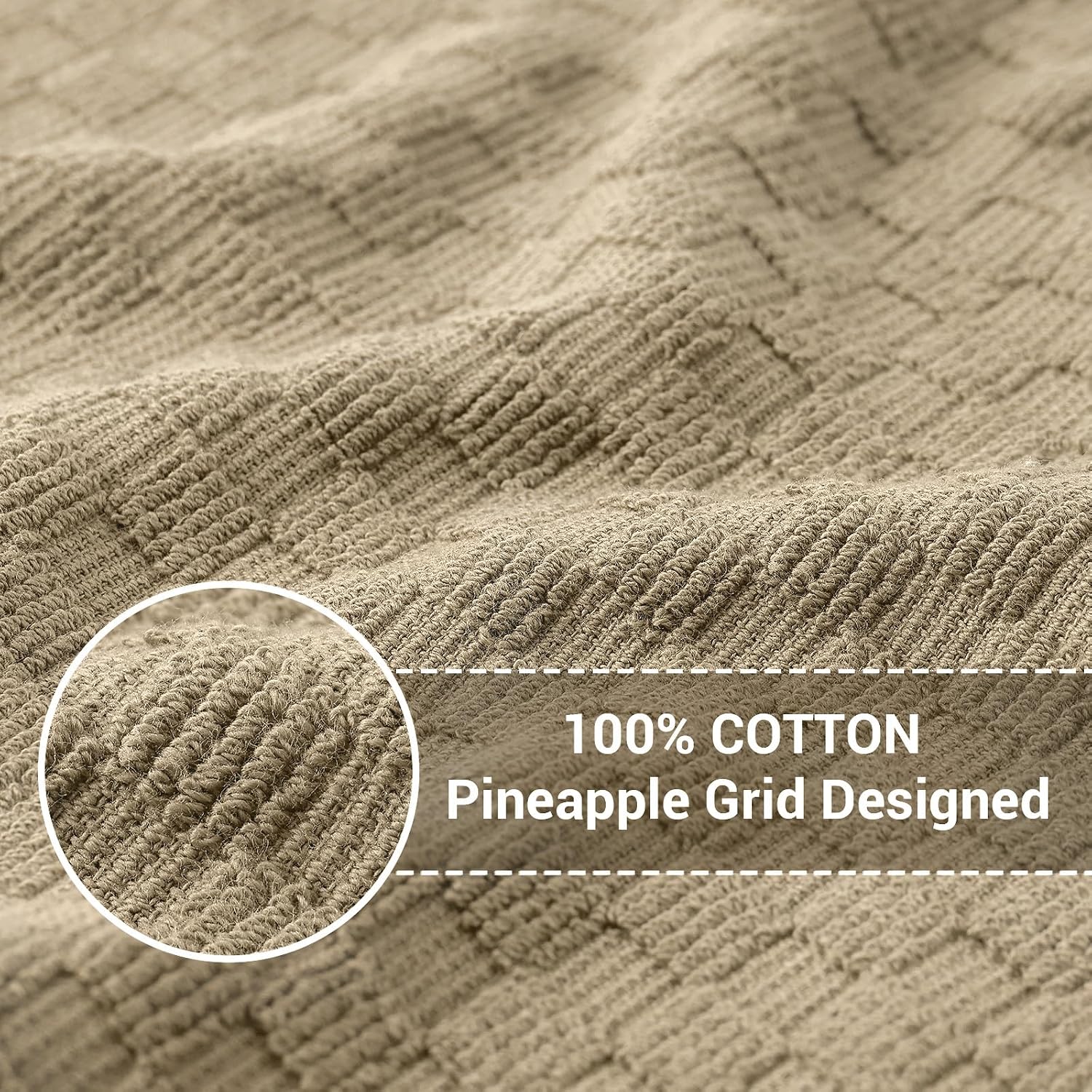 Detalle de Homaxy Cotton Dish Cloths 12" x 12