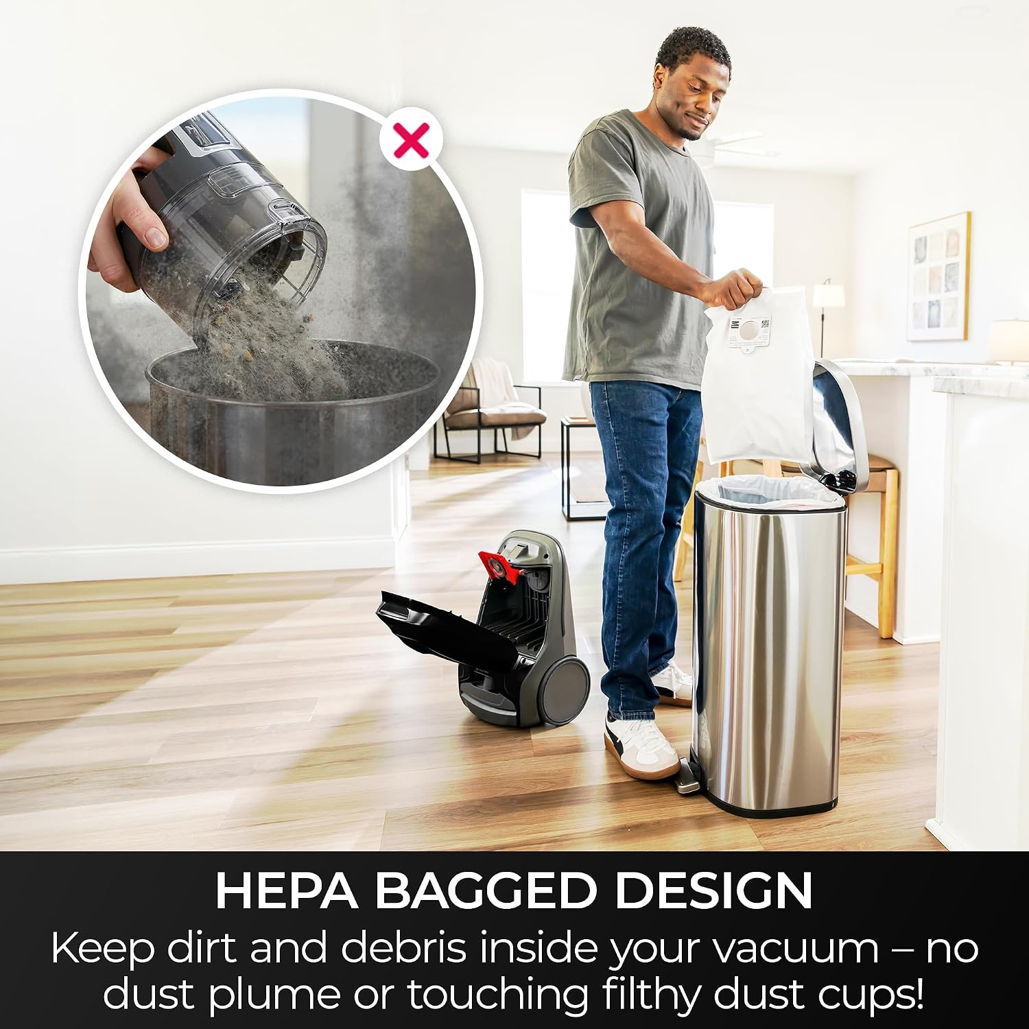 Thumbnail 6 de Kenmore BC3006 Bagged Canister Vacuum 2-Motor