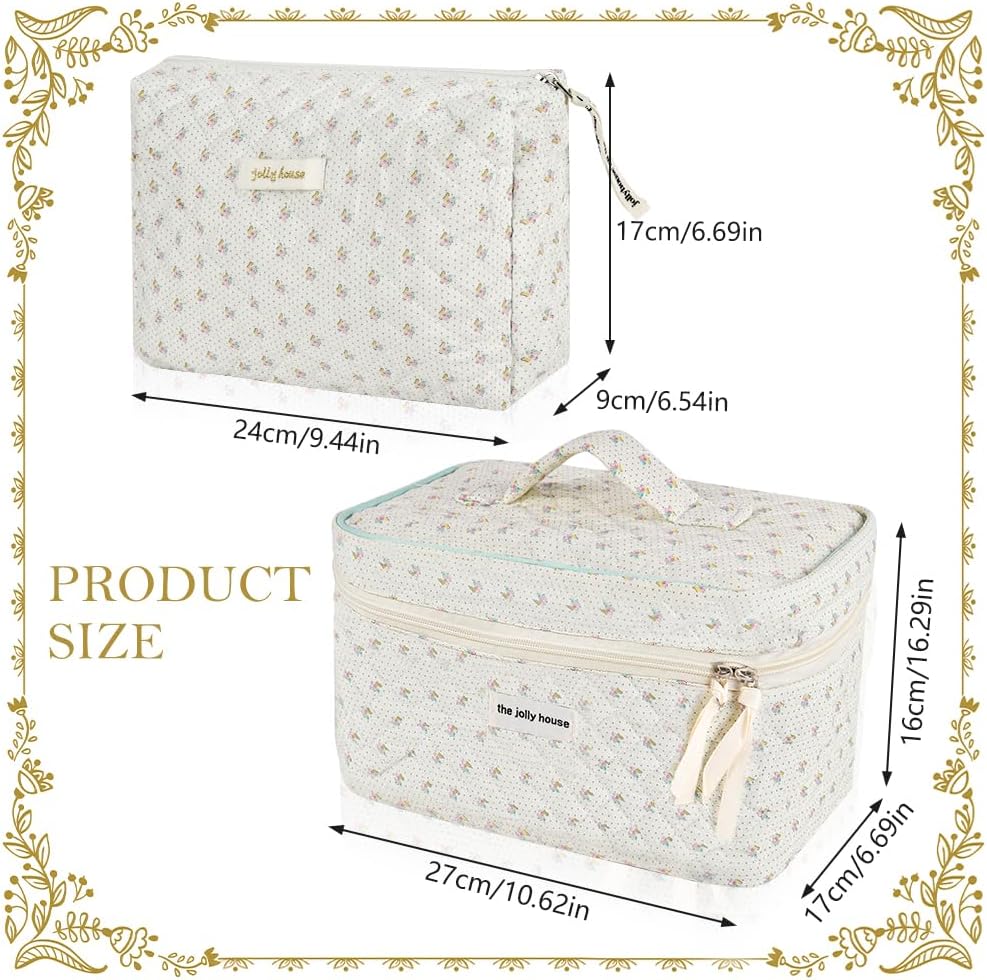 Detalle 2 de Aucuu Bolsa de cosméticos 10,6×6,4×6,3 in.