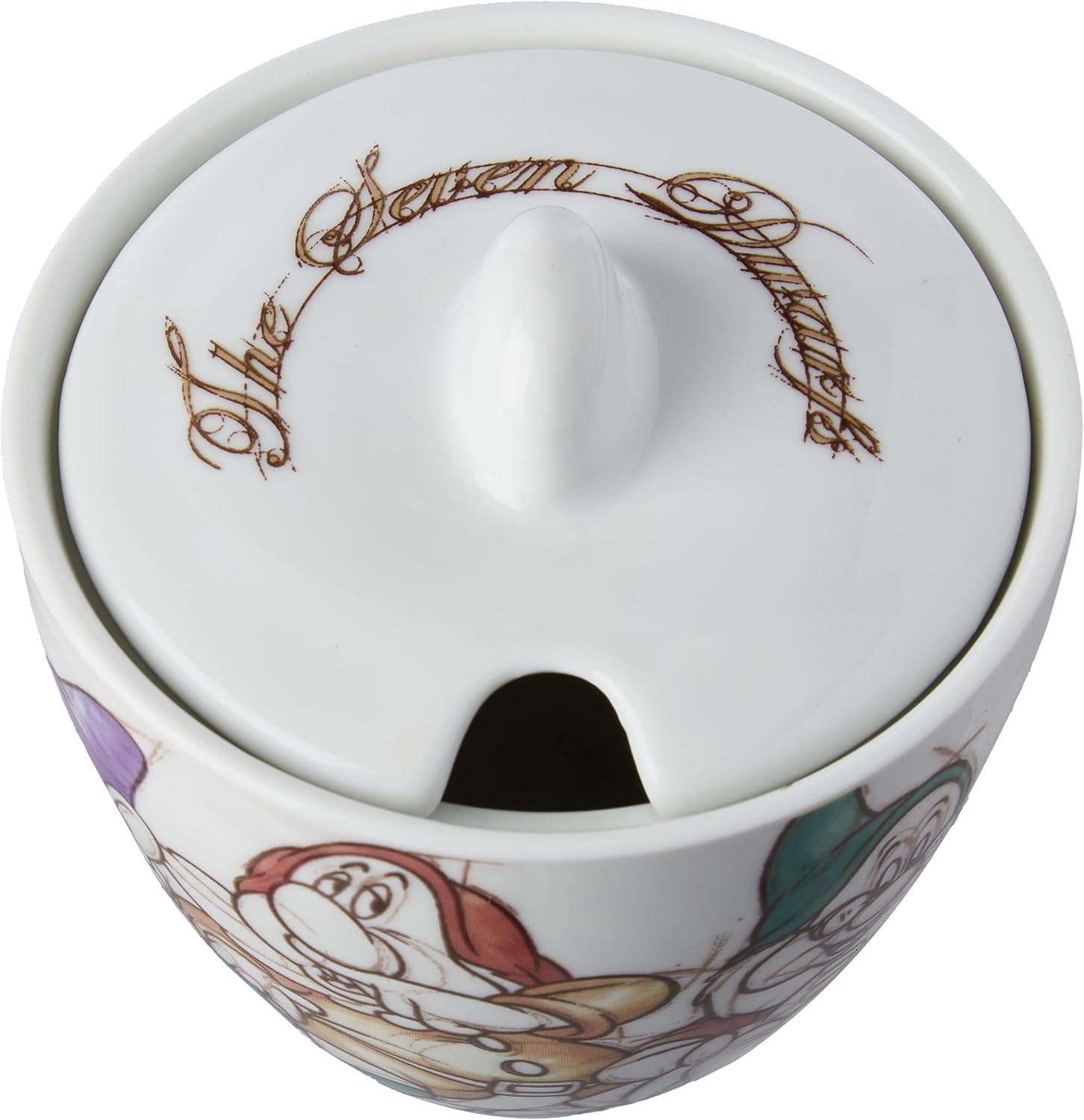 Thumbnail 2 de Egan Azucarero Pequeño de Porcelana Marfil 🍚