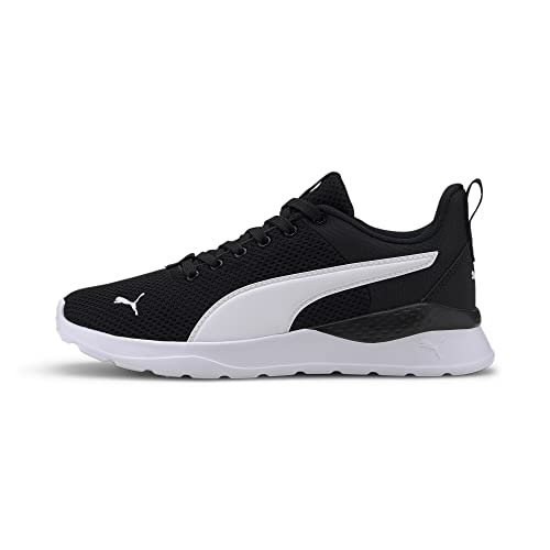 Detalle de PUMA Unisex Kids Anzarun Lite Jr. – Sneakers leggere in Black/White (EU 38.5)