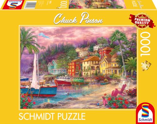 Thumbnail 2 de Schmidt Spiele 58556 Chuck Pinson Coastal Magic — puzzle 1.000 piezas 🧩