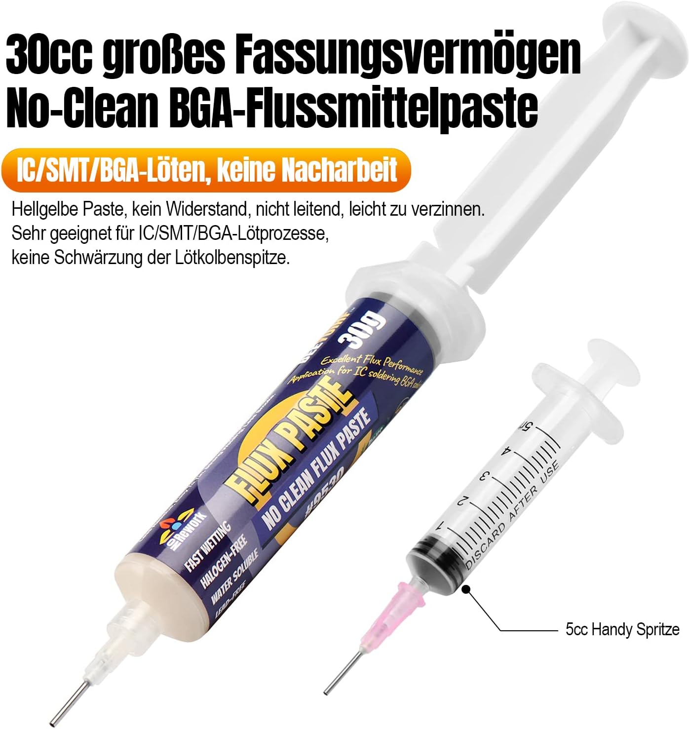 Thumbnail 4 de BEEYUIHF Lötpaste Flussmittel 30ML