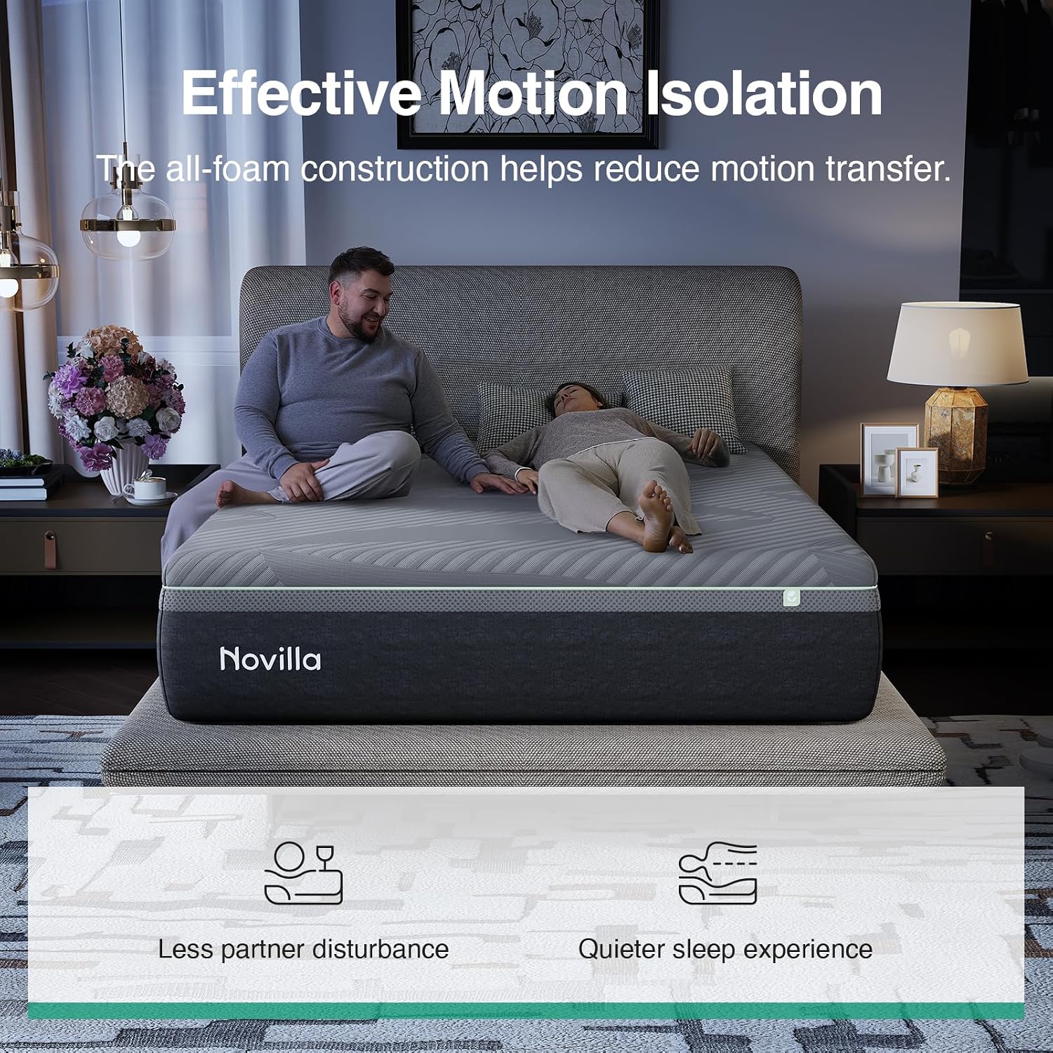 Thumbnail 6 de Novilla N-2508M01053-12-Q AiryFlow 12-Inch Queen Memory Foam Mattress