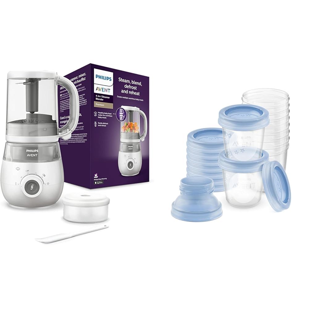 AVENT SCF883/01 4‑in‑1 Dampfgarer mit Mixer