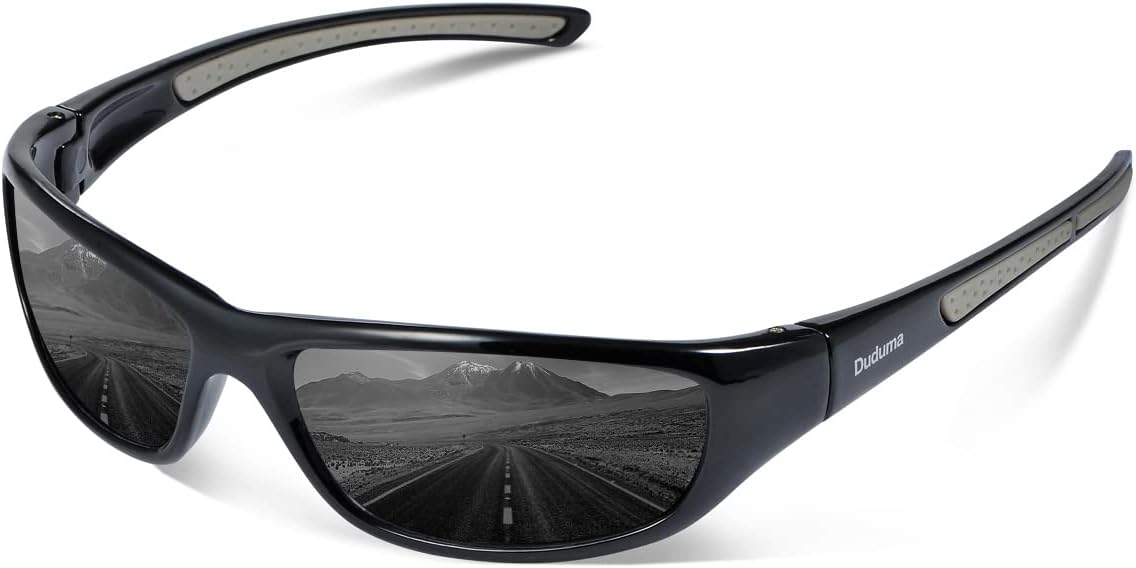 Detalle 2 de Duduma Lunettes de Soleil Polarisées Sports - Légères et polyvalentes (R8116) pour Homme et Femme