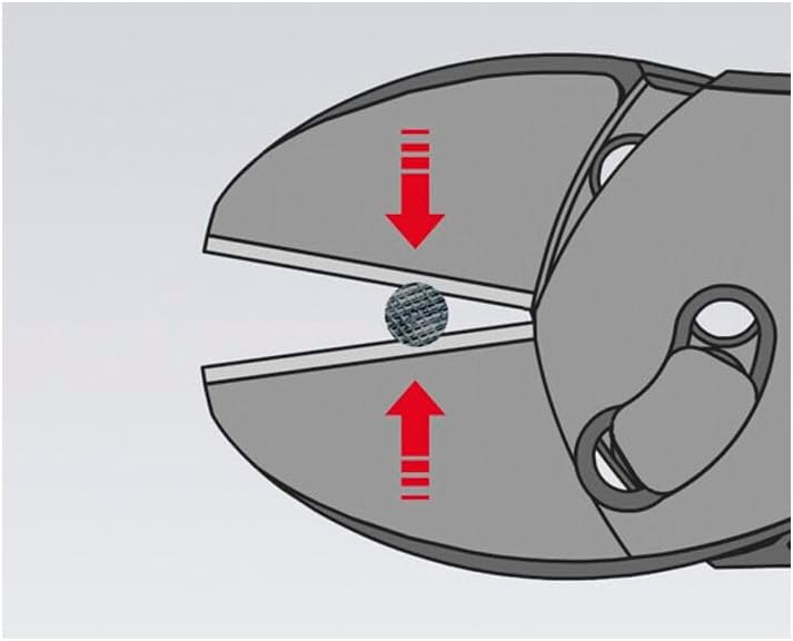 Thumbnail 3 de クニペックス KNIPEX 7372-180F ツインフォースニッパー バネ付・多種類の線材に対応