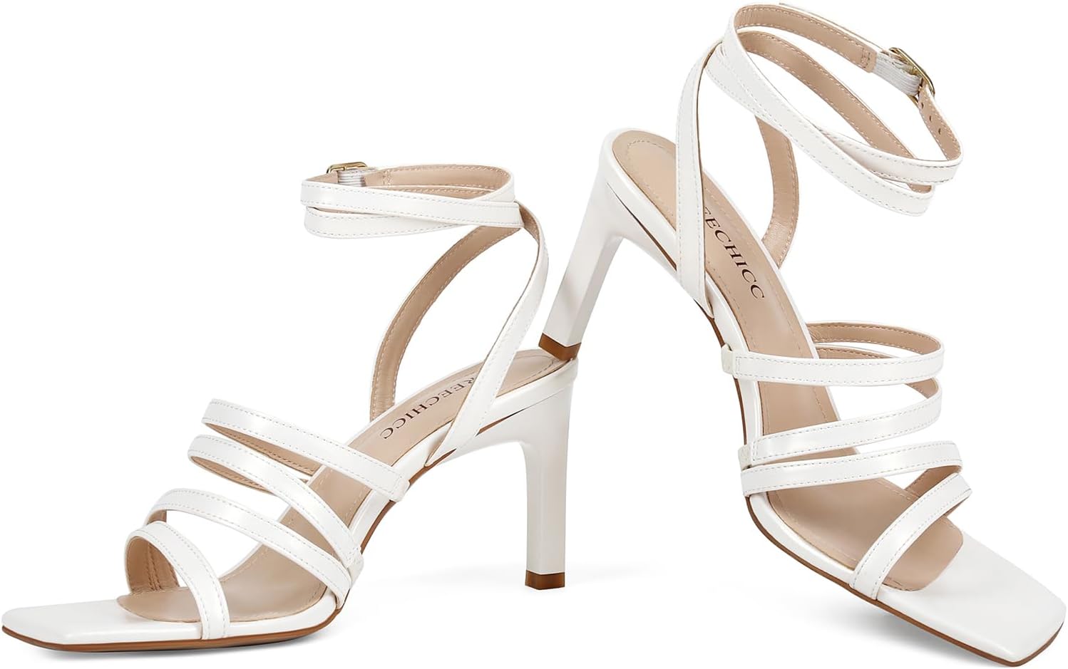 Detalle 2 de FREECHICC Strappy Heels for Women