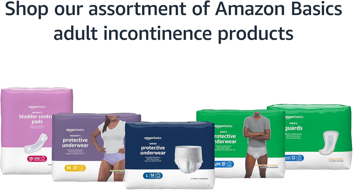 Thumbnail 6 de Amazon Basics Incontinence Pads 60 count 🩲