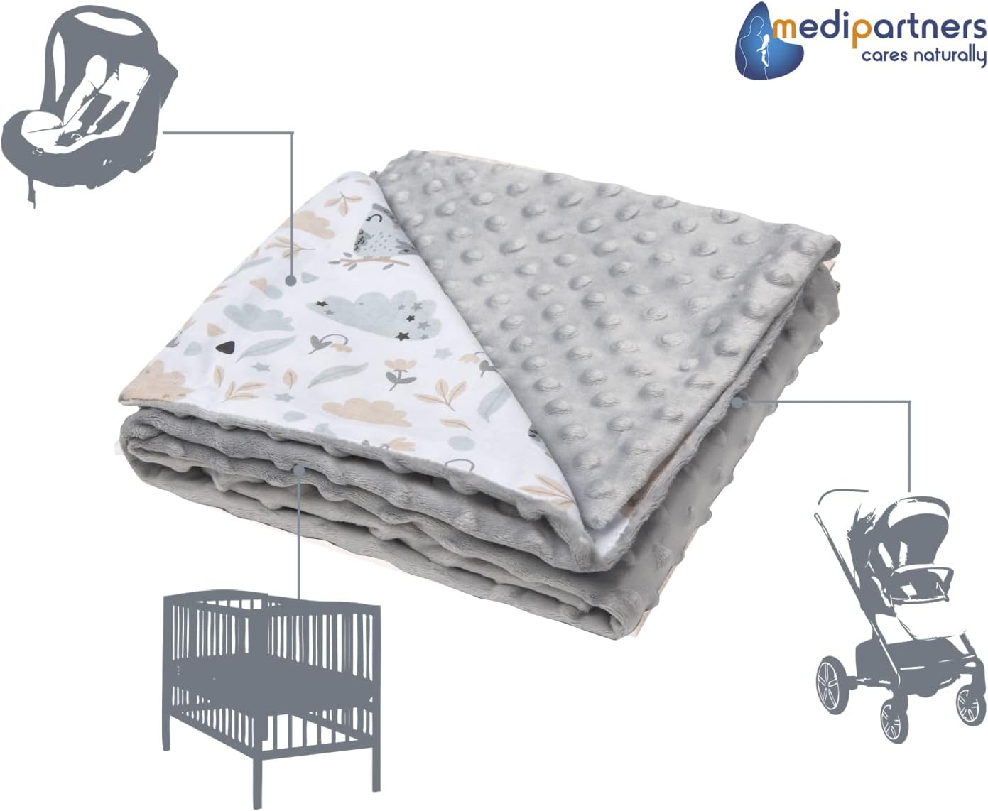 Thumbnail 3 de Medi Partners Babydecke 75x100 cm