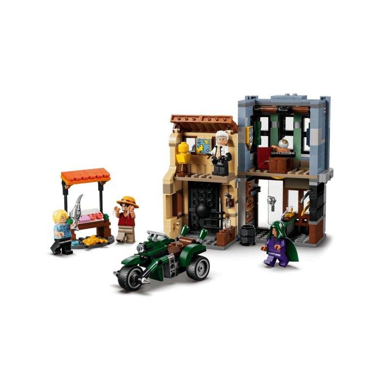 Detalle de LEGO One Piece 75642 Duelo contra el Capitán Smoker — 547 piezas