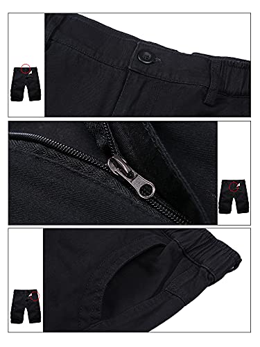 Detalle 2 de iCKER Mens Multi-Pocket Cotton Shorts Camouflage Cargo Shorts – Loose Fit