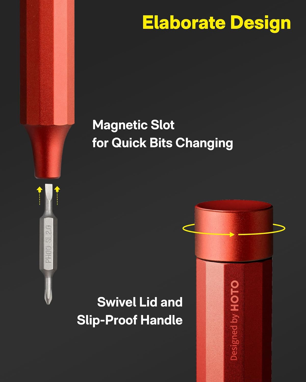 Thumbnail 6 de HOTO Precision Screwdriver Set 24-in-1